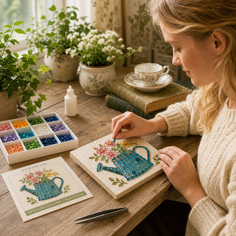 ✨🎨Create Shimmering Mosaic Art at Home! ✨Your Perfect Screen-Free Creative Escape! 🧘