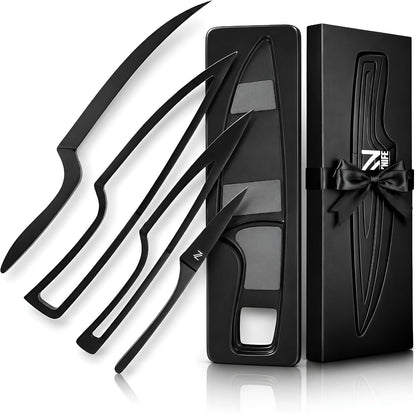 ✨Magnetic Kitchen Knife Set – 4 Piece High Carbon Stainless Steel Kitchen Knives🔪