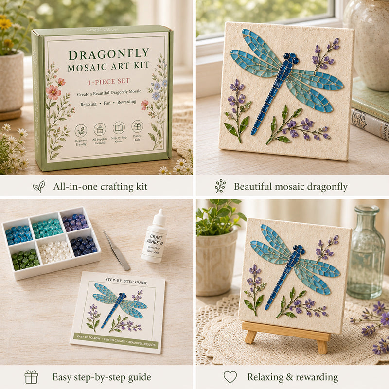✨🎨Create Shimmering Mosaic Art at Home! ✨Your Perfect Screen-Free Creative Escape! 🧘