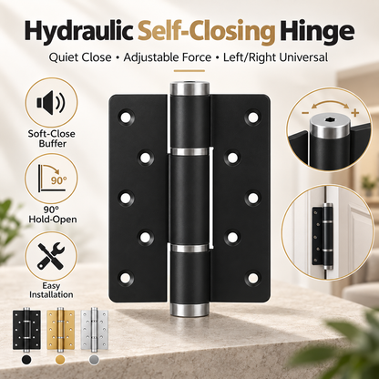 ✨Hydraulic Self-Closing Hinge / Adjustable Soft-Close Door Hinge