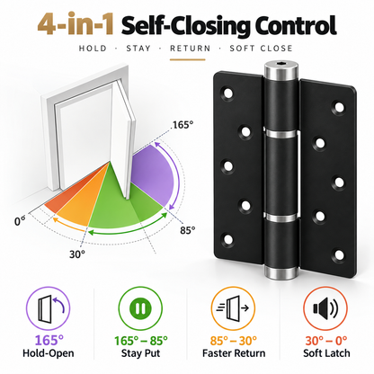 ✨Hydraulic Self-Closing Hinge / Adjustable Soft-Close Door Hinge