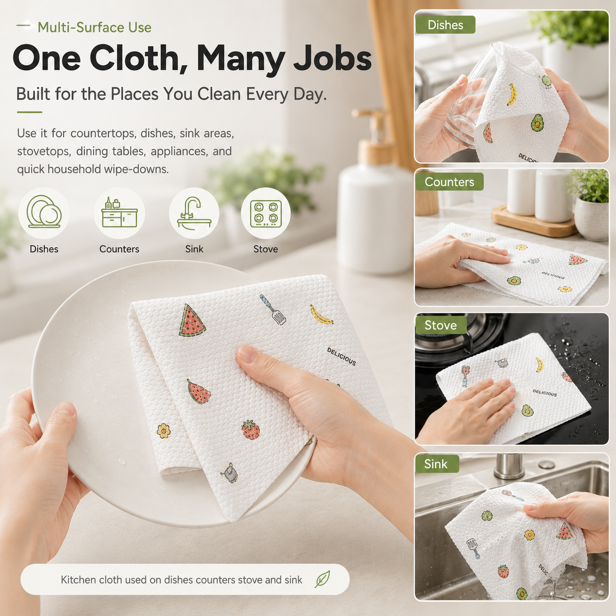 ✨Disposable Kitchen Cleaning Cloths