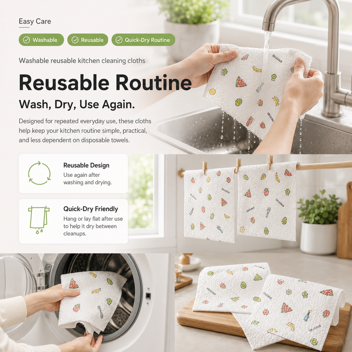 ✨Disposable Kitchen Cleaning Cloths