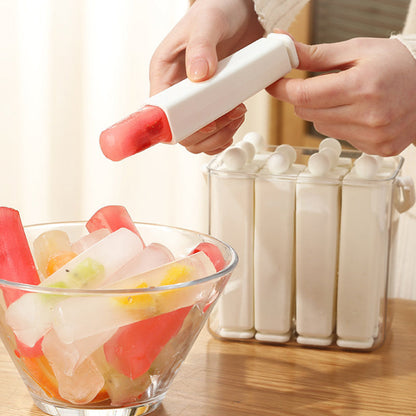 🎖️Silicone Ice Stick Tray with Storage Caddy