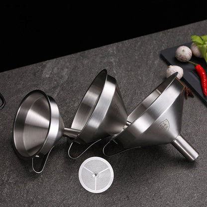 🔥304 Stainless Steel Filter Funnel